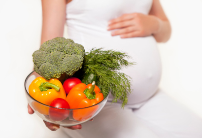 Овощи в рационе будущей мамы